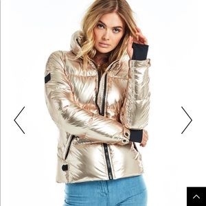 Sam. New York Freestyle gold jacket